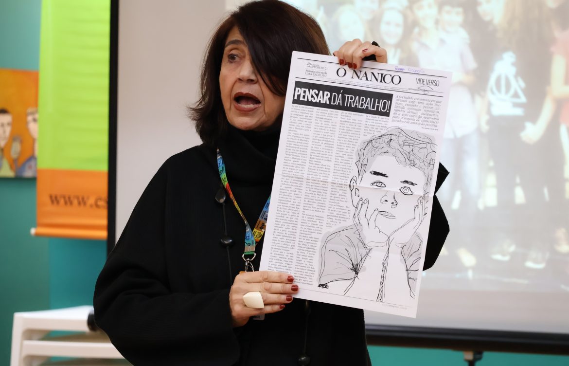Há 40 anos buscando desenvolver o pensamento crítico por meio da nossa proposta construtivista